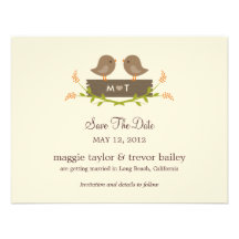 Sweet Love Save The Date Announcement
