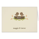 Sweet Love Wedding Thank You Note Cards