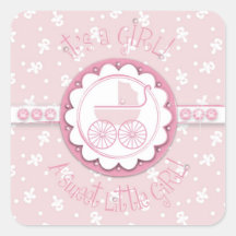 Sweet One Girl Sticker B
