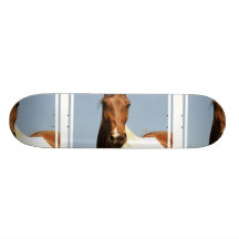 Sweet Paint Horse Custom Skateboard