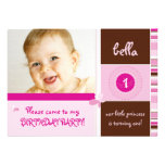SWEET PHOTO BIRTHDAY INVITES :: grace 1L