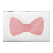 Sweet pink bow Travel Accessory Bag