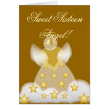 Sweet Sixteen Angel!-Customise Cards