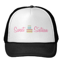 Sweet Sixteen (Birthday Cake) Hat