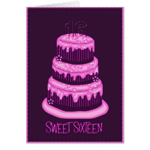 Sweet Sixteen Cards