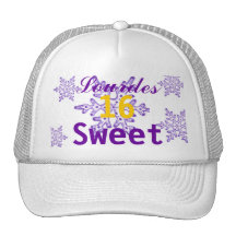 Sweet Sixteen Transformation-Customise Mesh Hat