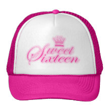 Sweet Sixteen Trucker Hats