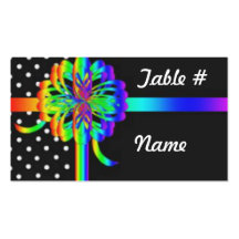 Sweet Sixteen's Gift Place & Thank You Card-Cust. Business Card