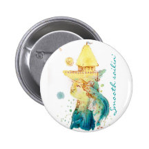 Sweet Slogan Button Smooth Sailing