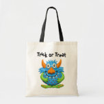 Sweet Spotted Monster Canvas Bag