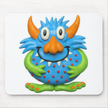 Sweet Spotted Monster Mouse Mat