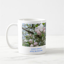 SWEET SPRING APPLE BLOSSOMS Coffee Mugs