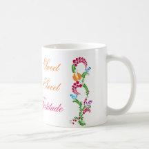 'sweet sweet fortitude' mug
