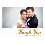 SWEET THANKS  | WEDDING POSTCARD