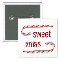 sweet xmas pinback buttons