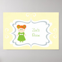Sweetest Girl - Personalised Poster