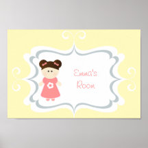 Sweetest Girl - Personalised Poster