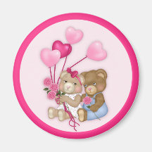 Sweetheart Bears Magnet
