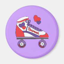 Sweetheart Skate Refrigerator Magnets