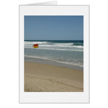 Swim Between The Flags Greeting Card