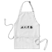 Swim Bike Run Drink Aprons