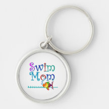 Swim Mum Keychains