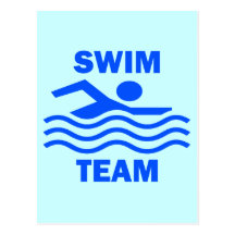 SWIM TEAM POST CARD