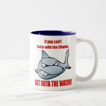 Swim with the Sharks Mug