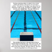 Swimmers Posters