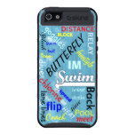 Swimmers Words iPhone Cargo Cases
