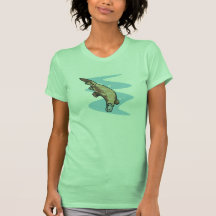 swimming duckbilled platypus t-shirt