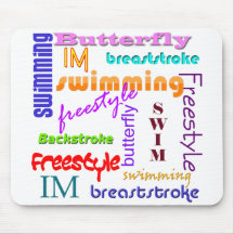 Swimming Everywhere Mousepad