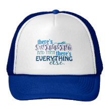 Swimming is Eleverything Mesh Hats