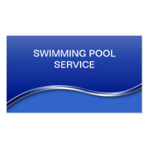 Swimming Pool Business Cards