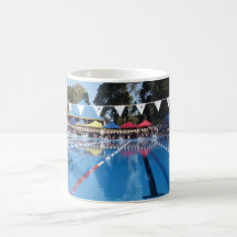 Swimming Pool - Outdoor Swimming Carnival Mugs
