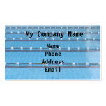 Swimming Pool Tiled Floor Background Business Cards