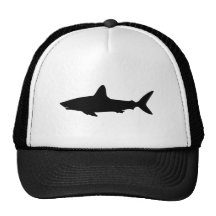 Swimming Shark Mesh Hat