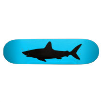 Swimming Shark skateboards