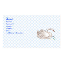Swinda Swan Business Card Template