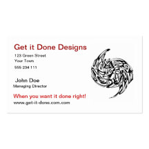 swirl business card template