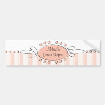 Swirl Decor Bumper Sticker
