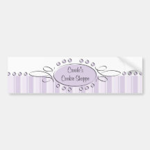 Swirl Decor Bumper Stickers