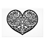 Swirled Love Custom Invite