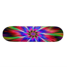 Swirling Star Skateboard