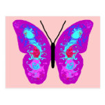 Swirling Wings Butterfly Post Cards