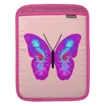 Swirling Wings Butterfly Sleeve For iPads