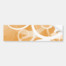 Swirls Bumper Sticker
