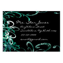 Swirly Distressed Paint Splats - - - burnt Business Card Templates