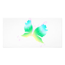 Swirly Fly III Photo Greeting Card
