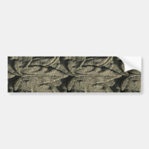 Swirly Textured Concrete Bumper Stickers